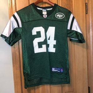 NFL New York Jets 24 Darrelle Revis Jersey - L